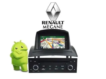 7" ِAndroid Car DVD GPS for RENUALT MEGANE 2005-2010